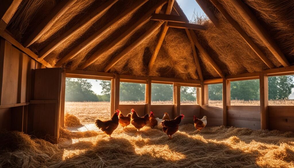 chicken coop cleanliness