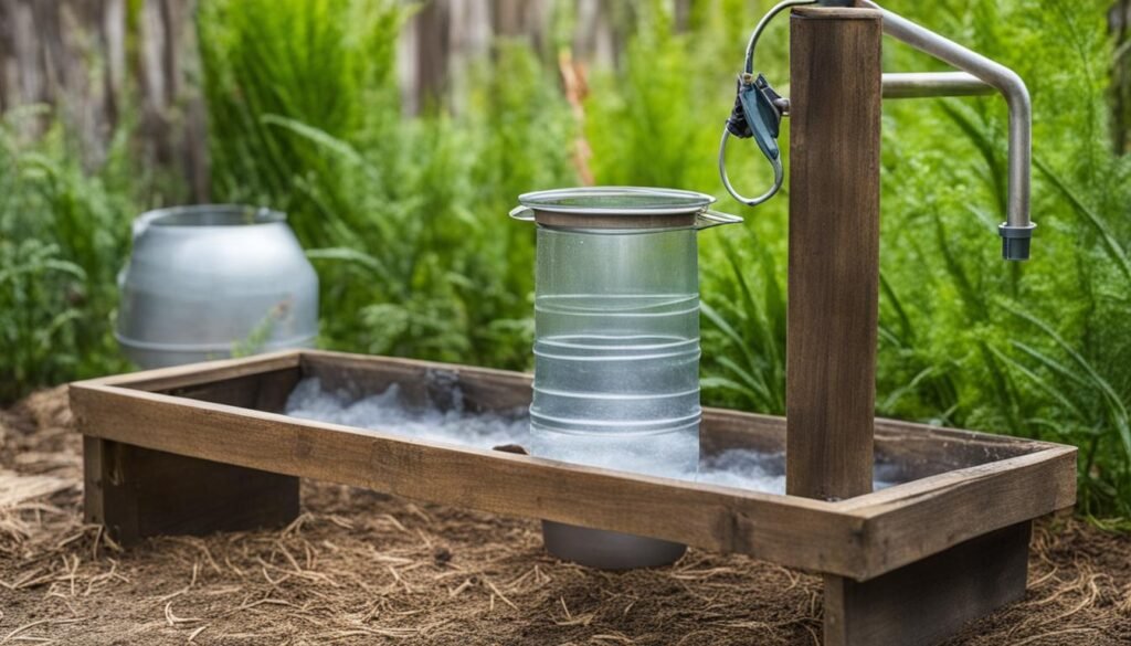 diy backyard chicken waterer