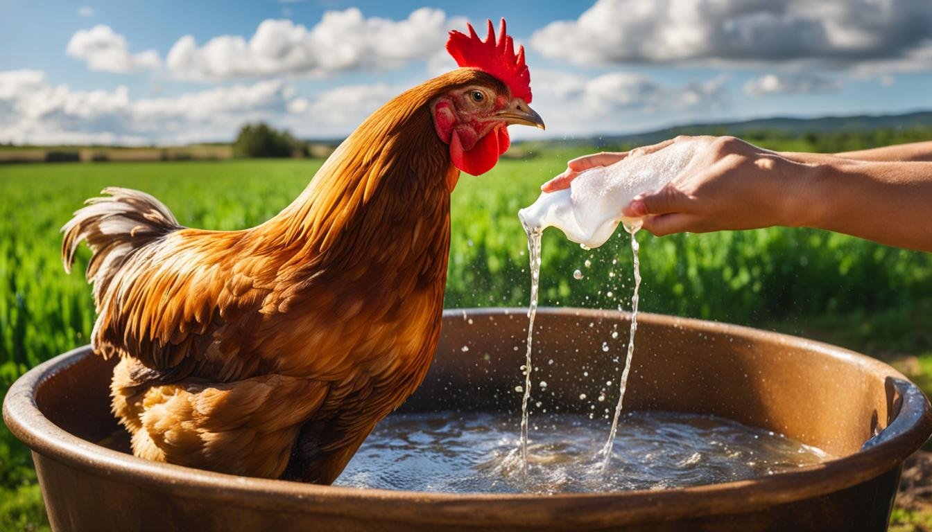 Gentle Guide: How to Bathe a Chicken Safely