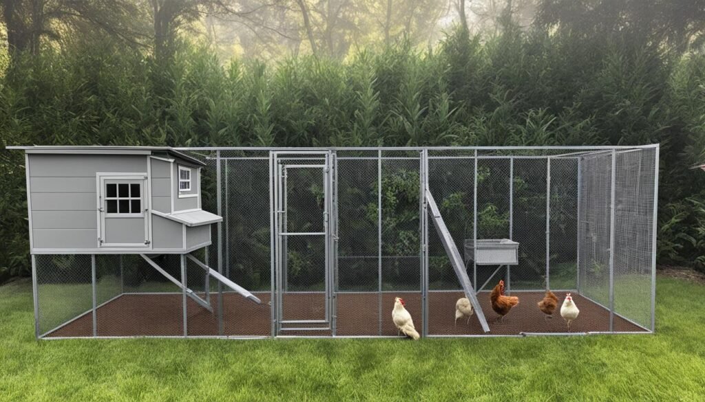 predator-proofing chicken coop